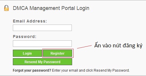 Đăng ký DMCA